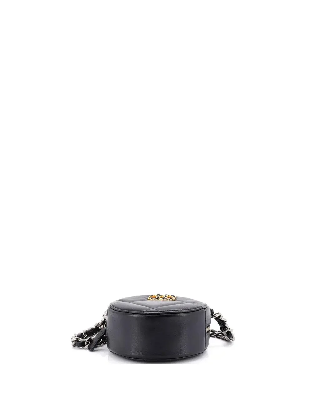 Chanel 19 Round Clutch With Chain #287609C26B